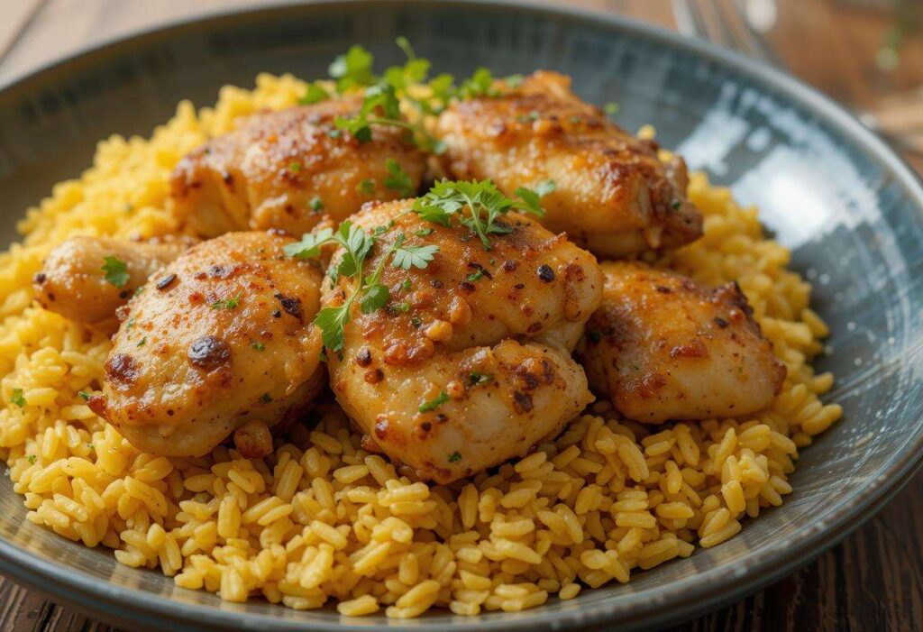 Chicken and Yellow Rice 2