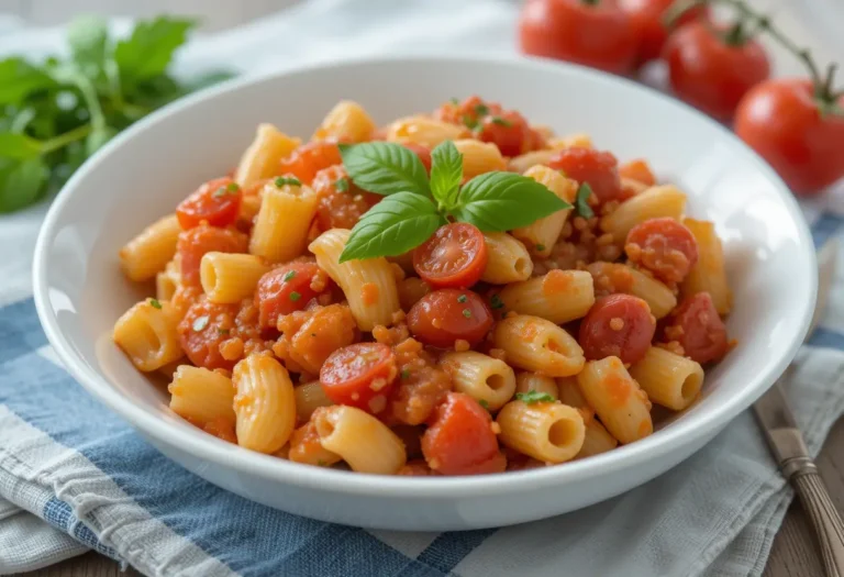 Macaroni and Tomatoes