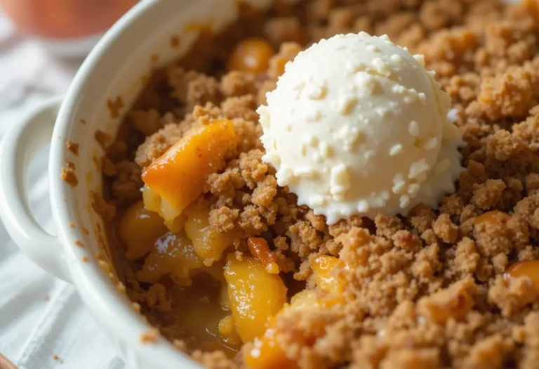 Peach Crumble Recipe