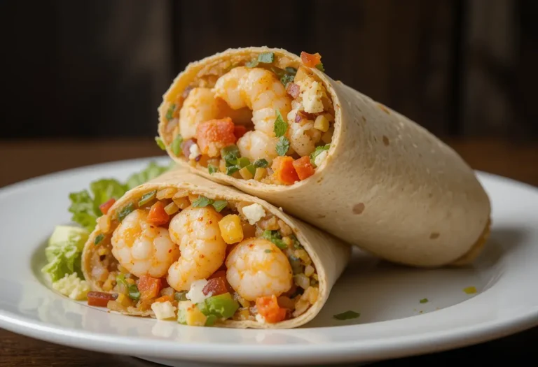 Shrimp Burrito wrap