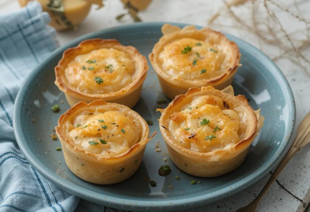 Mini chicken pot pies 2