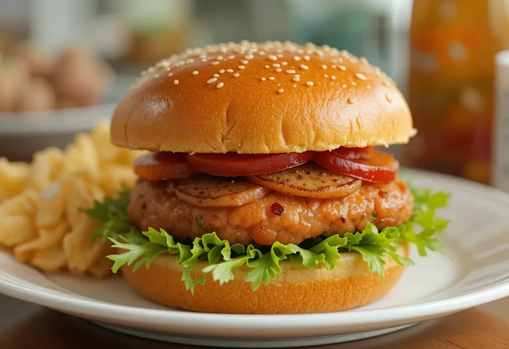 Canned Salmon Burgers