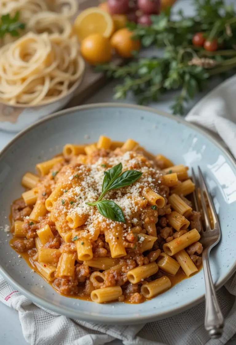 spicy rigatoni 1