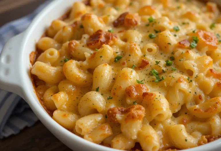 Old Fashioned Baked Macaroni and Cheese