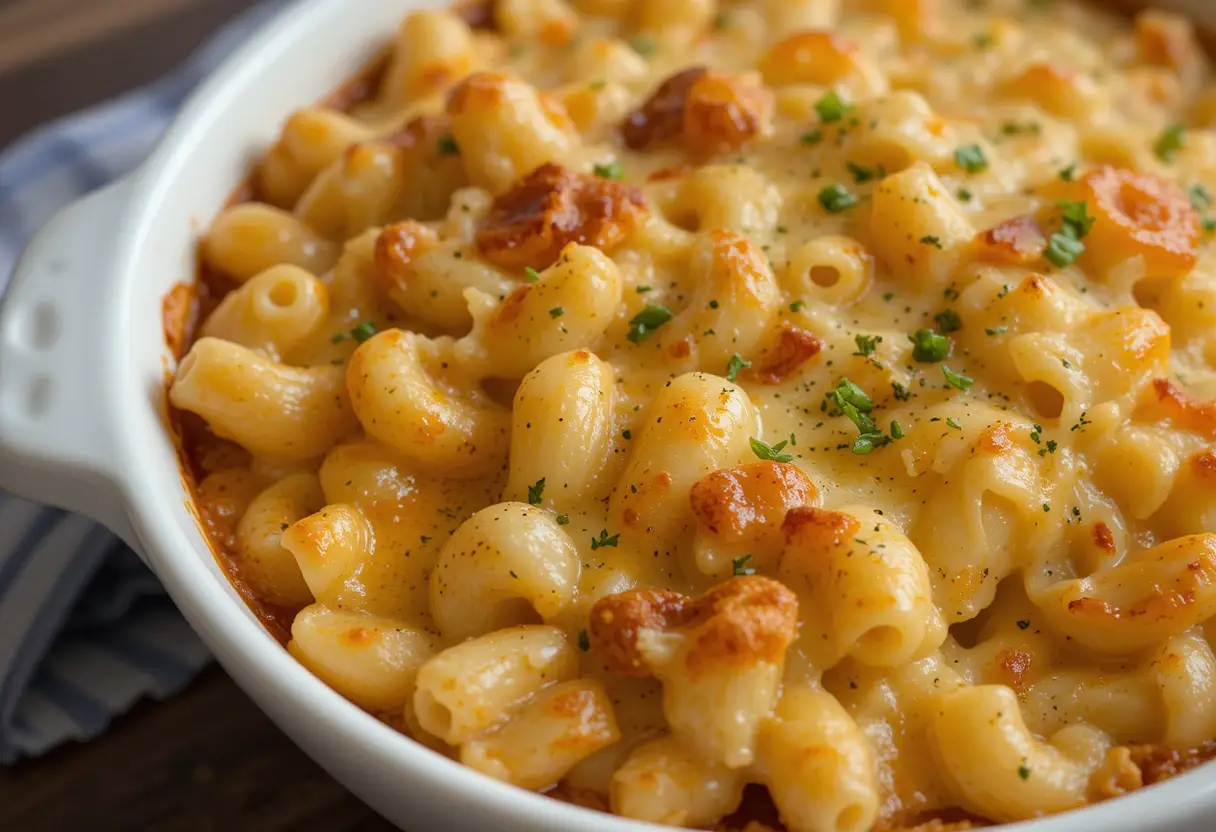Old Fashioned Baked Macaroni and Cheese