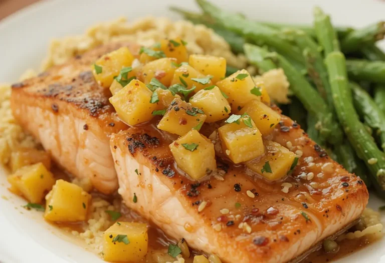 Pineapple Chili Salmon