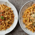 ziti and rigatoni dishes